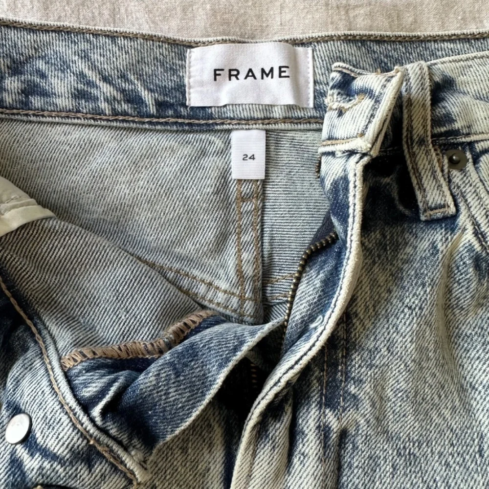 Frame Denim Acid Wash Shorts sz 24